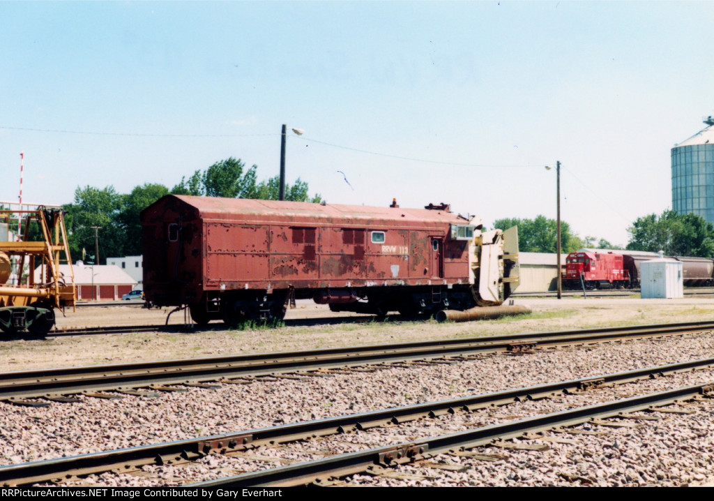 RRVW Snow Cutter #113 - Red River Valley & Western RR